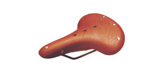 Classic leather saddle
